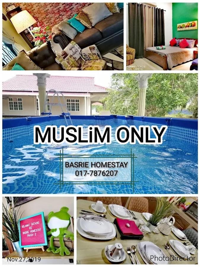 Basrie Villa "Mslim Only" - Mini Cinema , Private Pool , Wi-Fi , Netflix Muar Extérieur photo